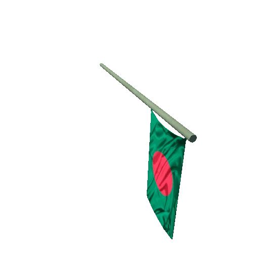 National flag of Bangladesh Prefab